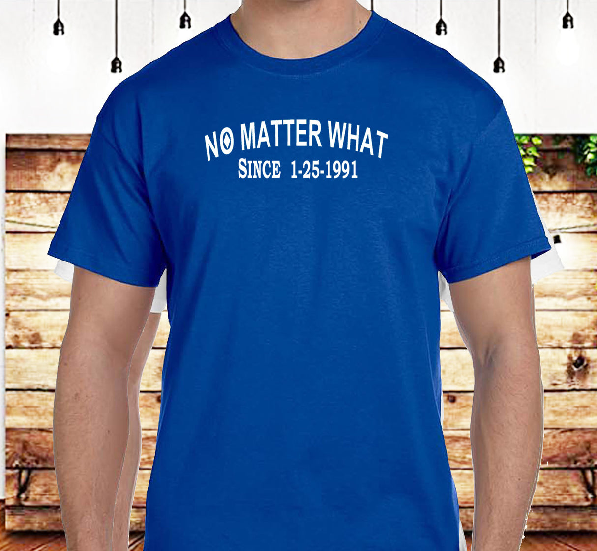 No Matter What Clean Date SS/LS Tee