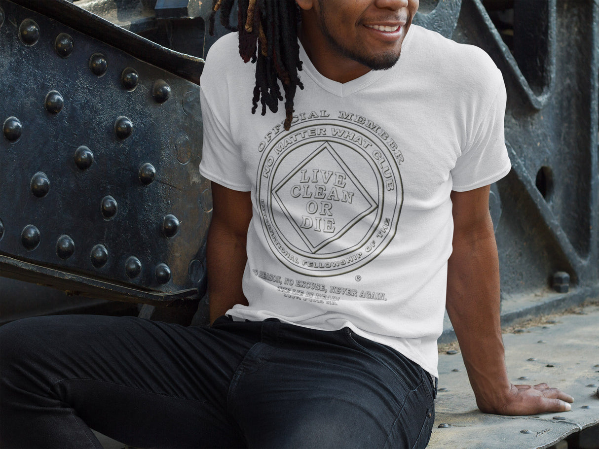 No Matter What Club dtg V-Neck Tee