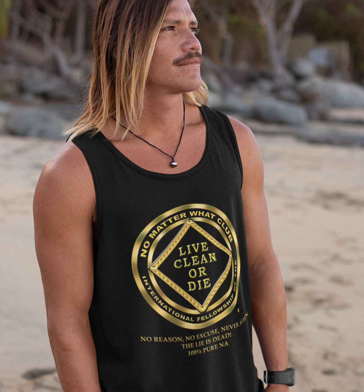 No Matter What Club Gold NA dtg Tank Top