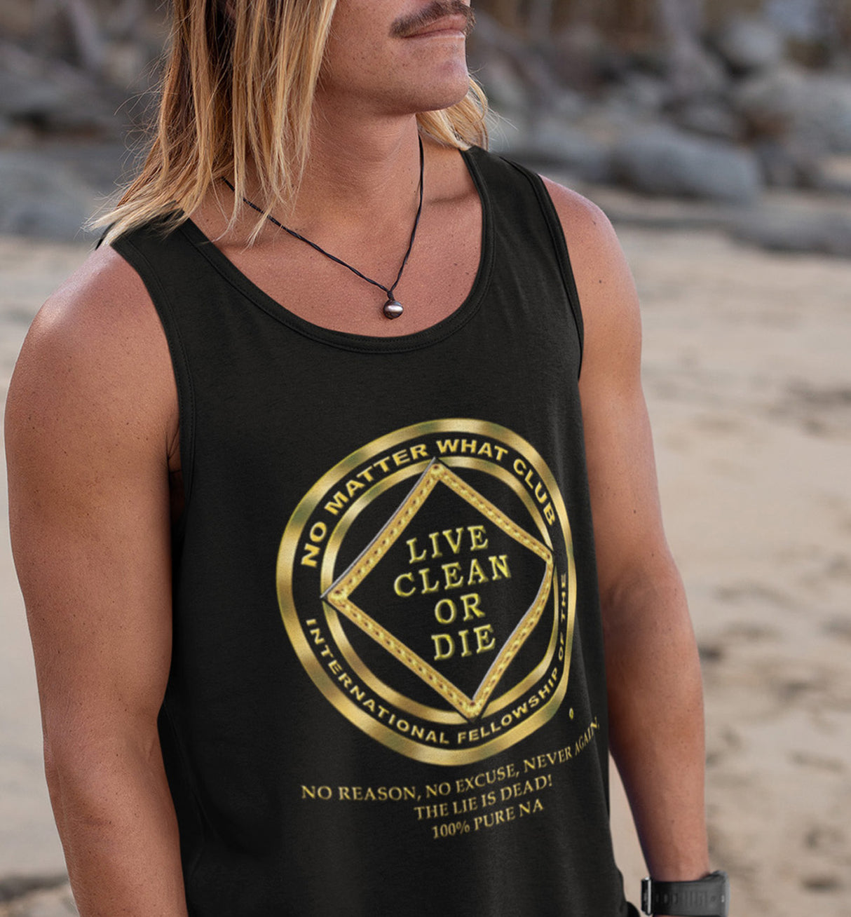 No Matter What Club Gold NA dtg Tank Top