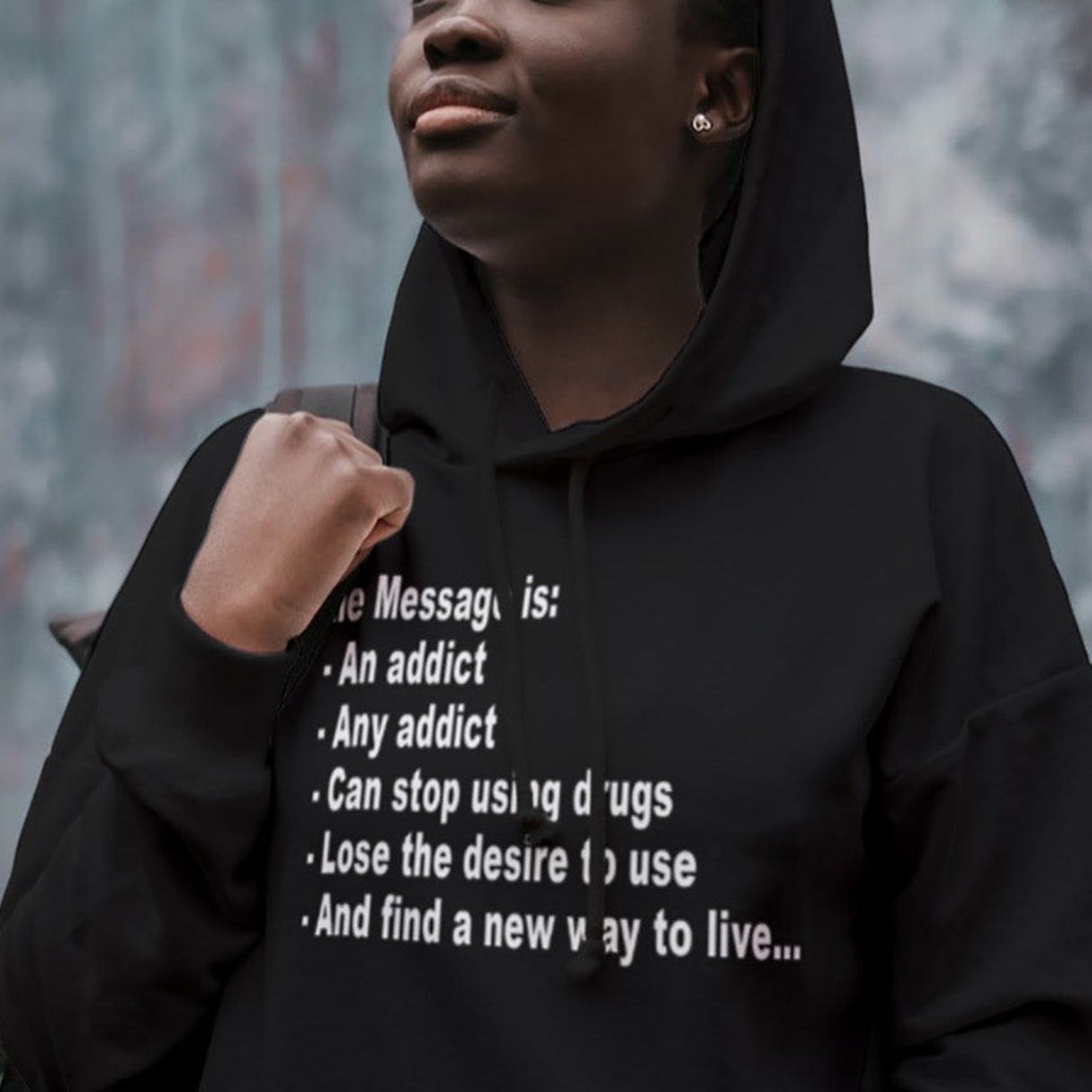 Our Message Is Pullover Hoodie