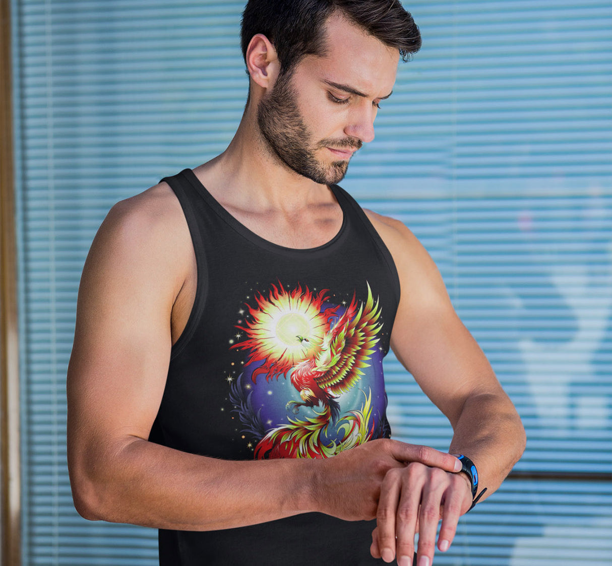 Phoenix Rising V.2 NA dtg Tank Top