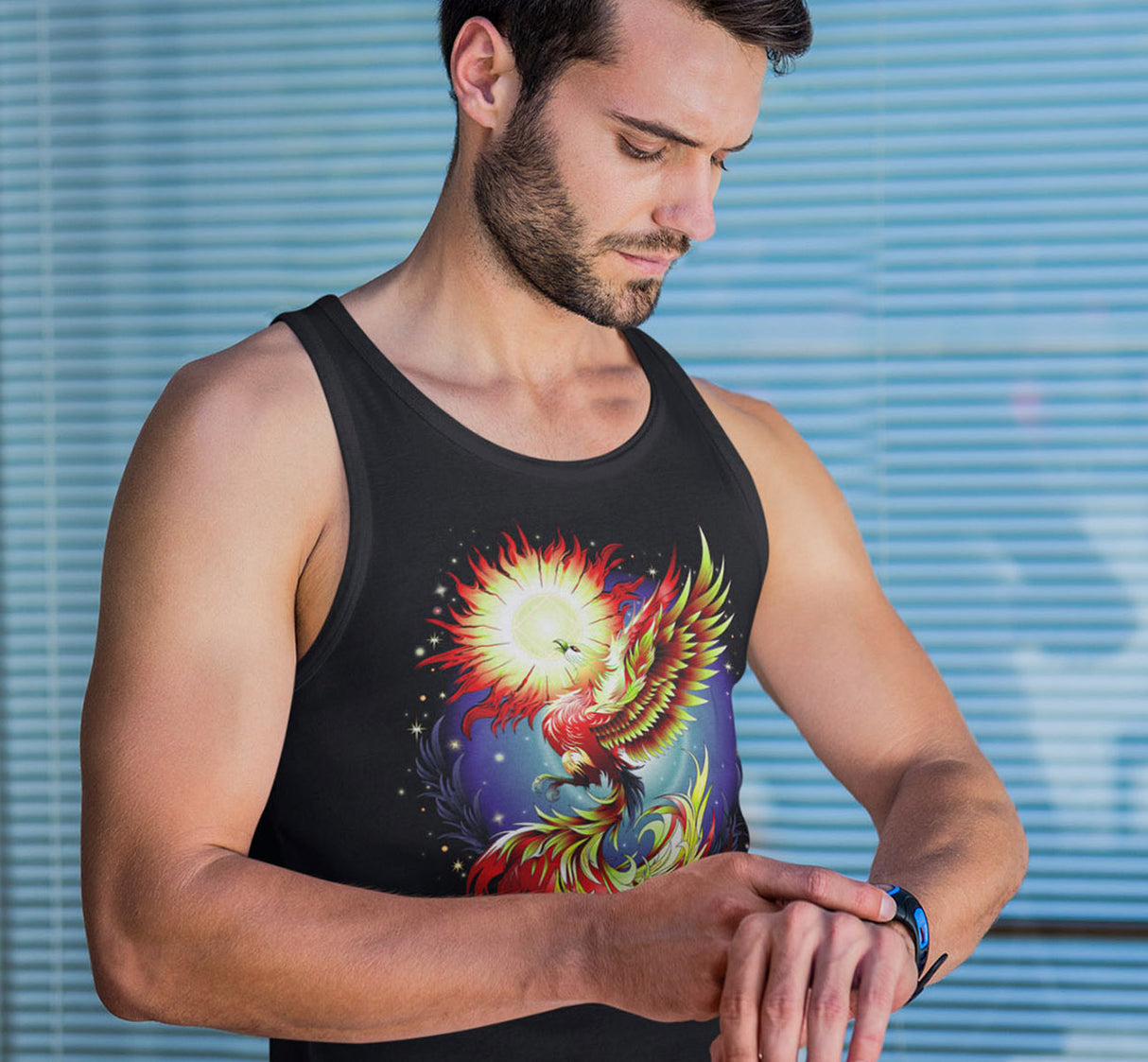 Phoenix Rising V.2 NA dtg Tank Top