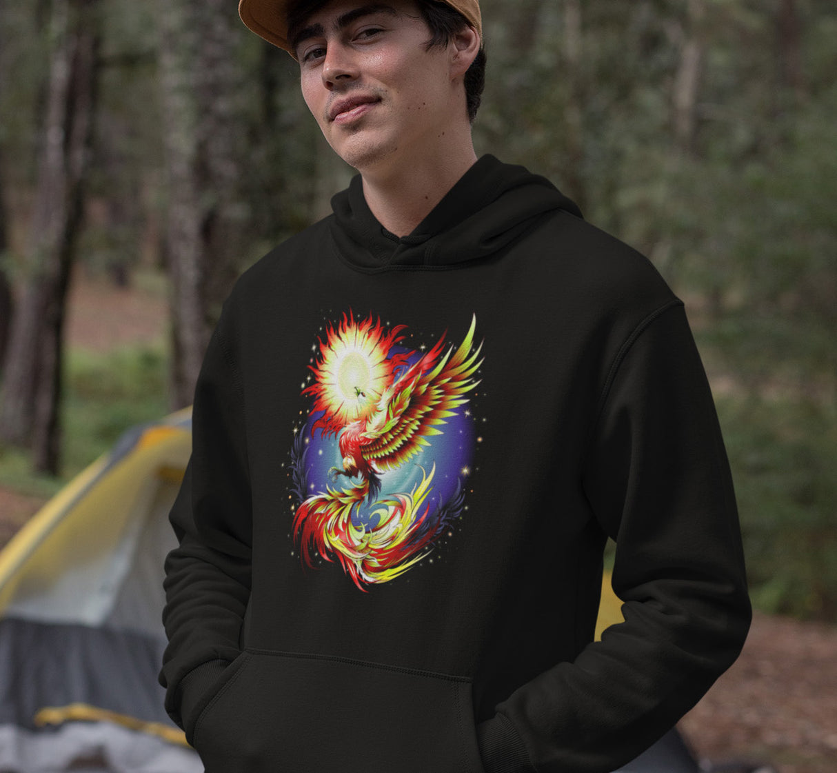 Phoenix Rising V.2 dtg Hoodie
