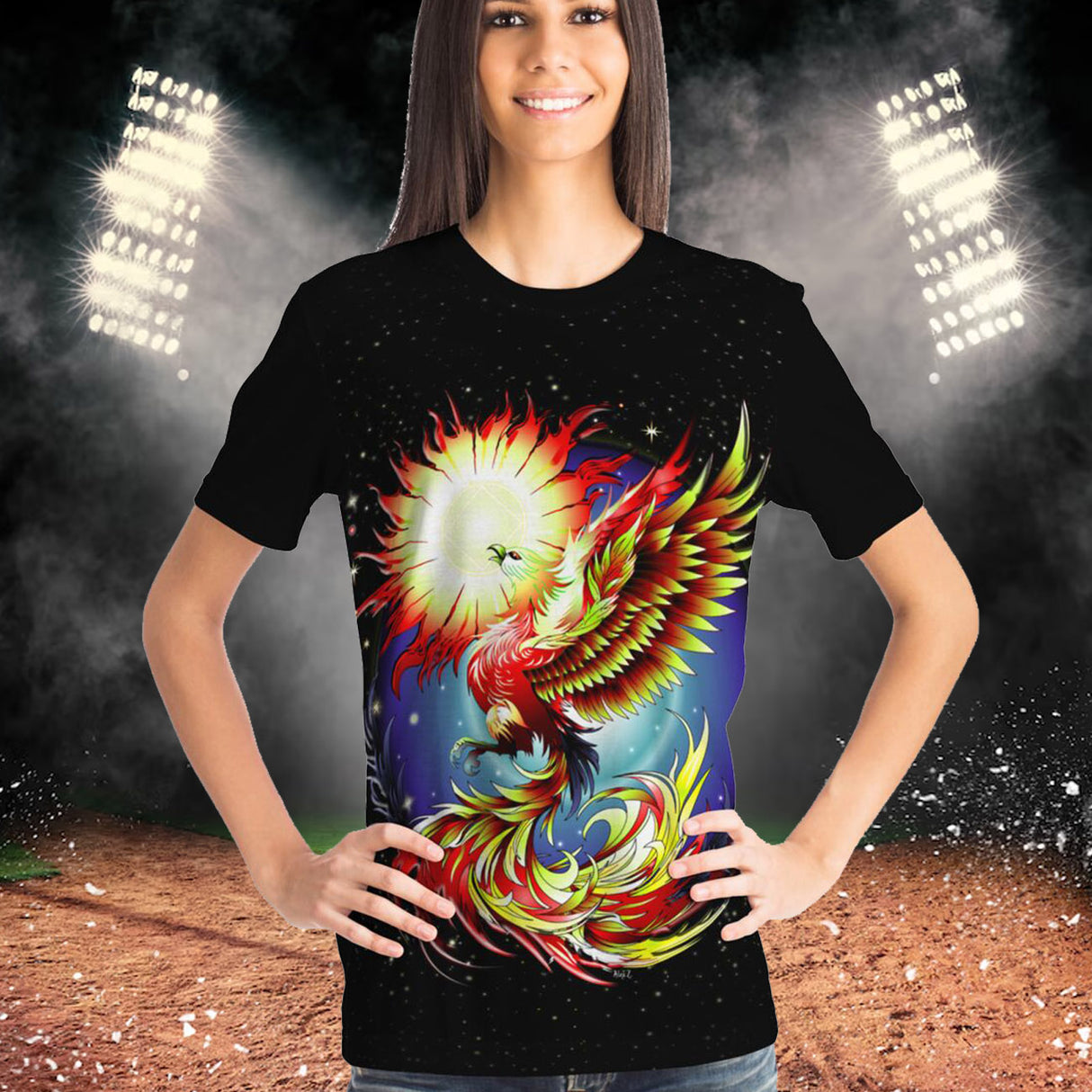 Pheonix Rising V.2 AOP T-shirts