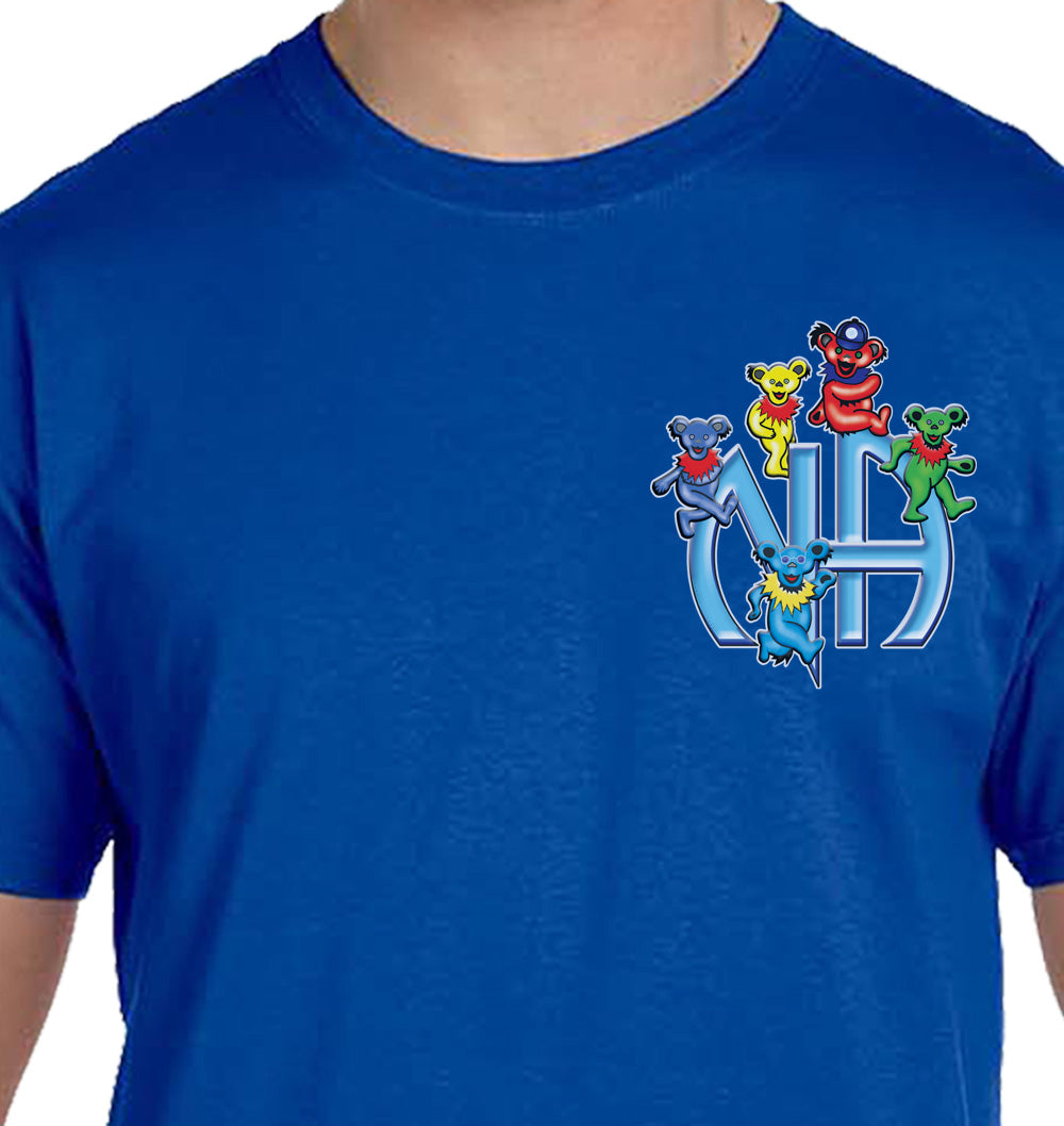 3" Grateful Teddy Small Img Tee