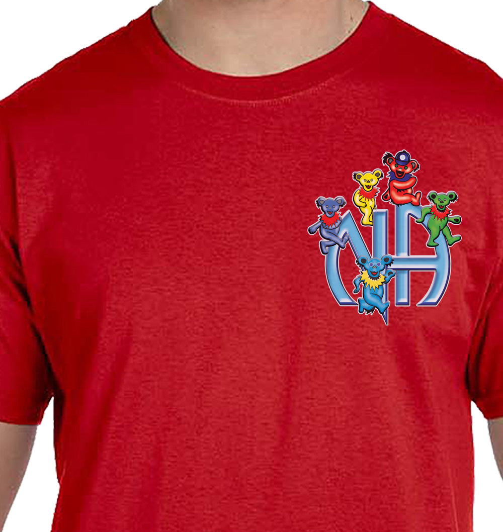 3" Grateful Teddy Small Img Tee