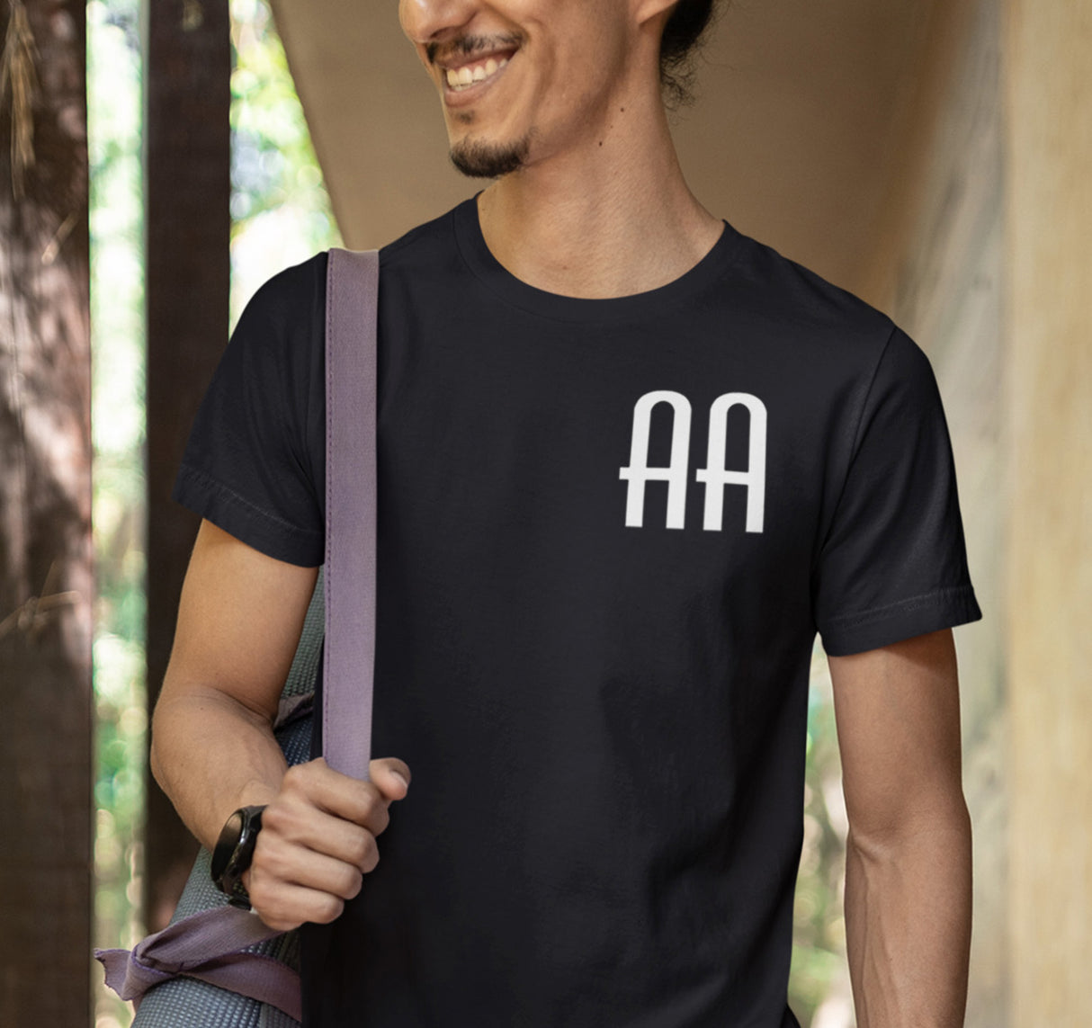 AA - 3" AA Initial Logo Tee
