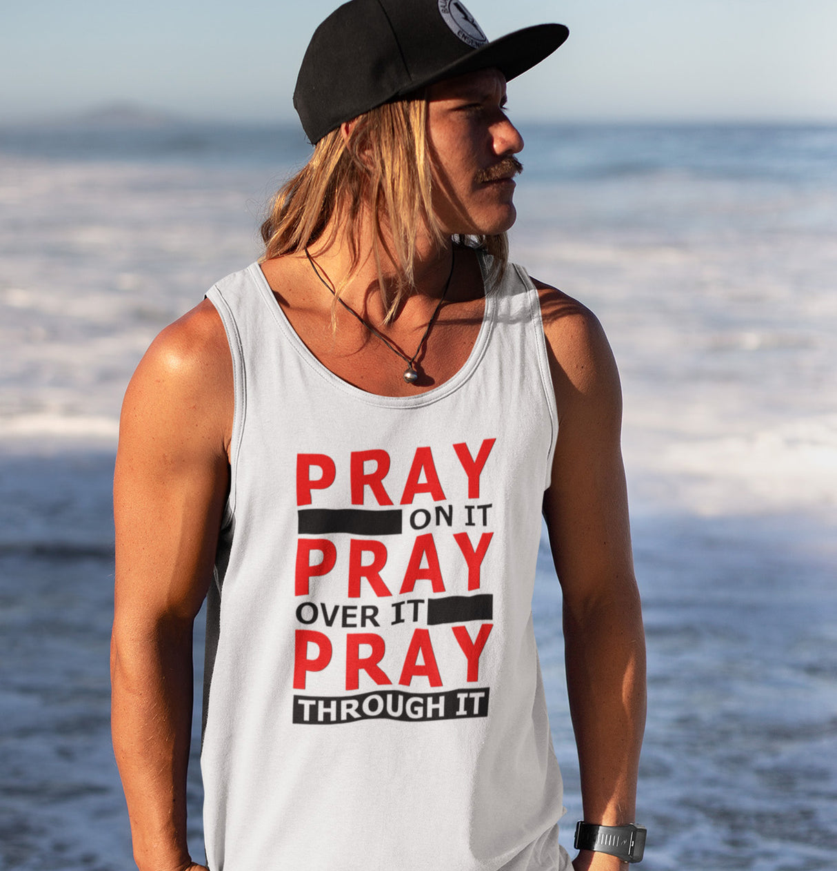 Pray Through It dtg Tank Top