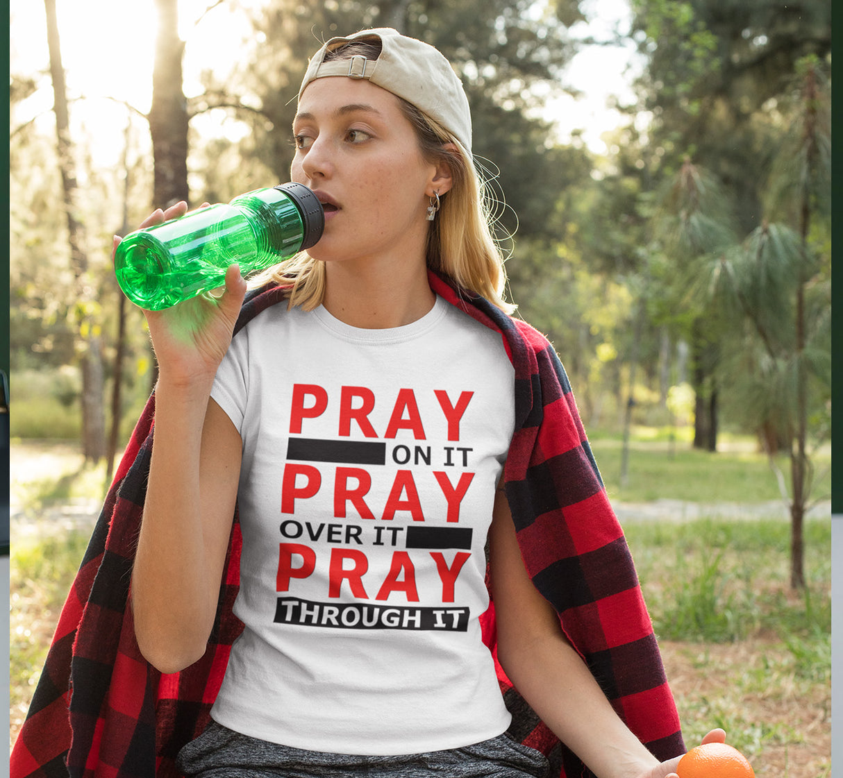 Pray Through It Women's DTG Tee