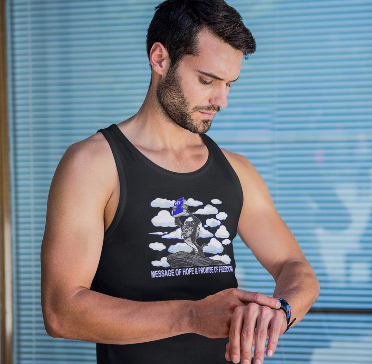 Rafiki The Messenger NA dtg Tank Top