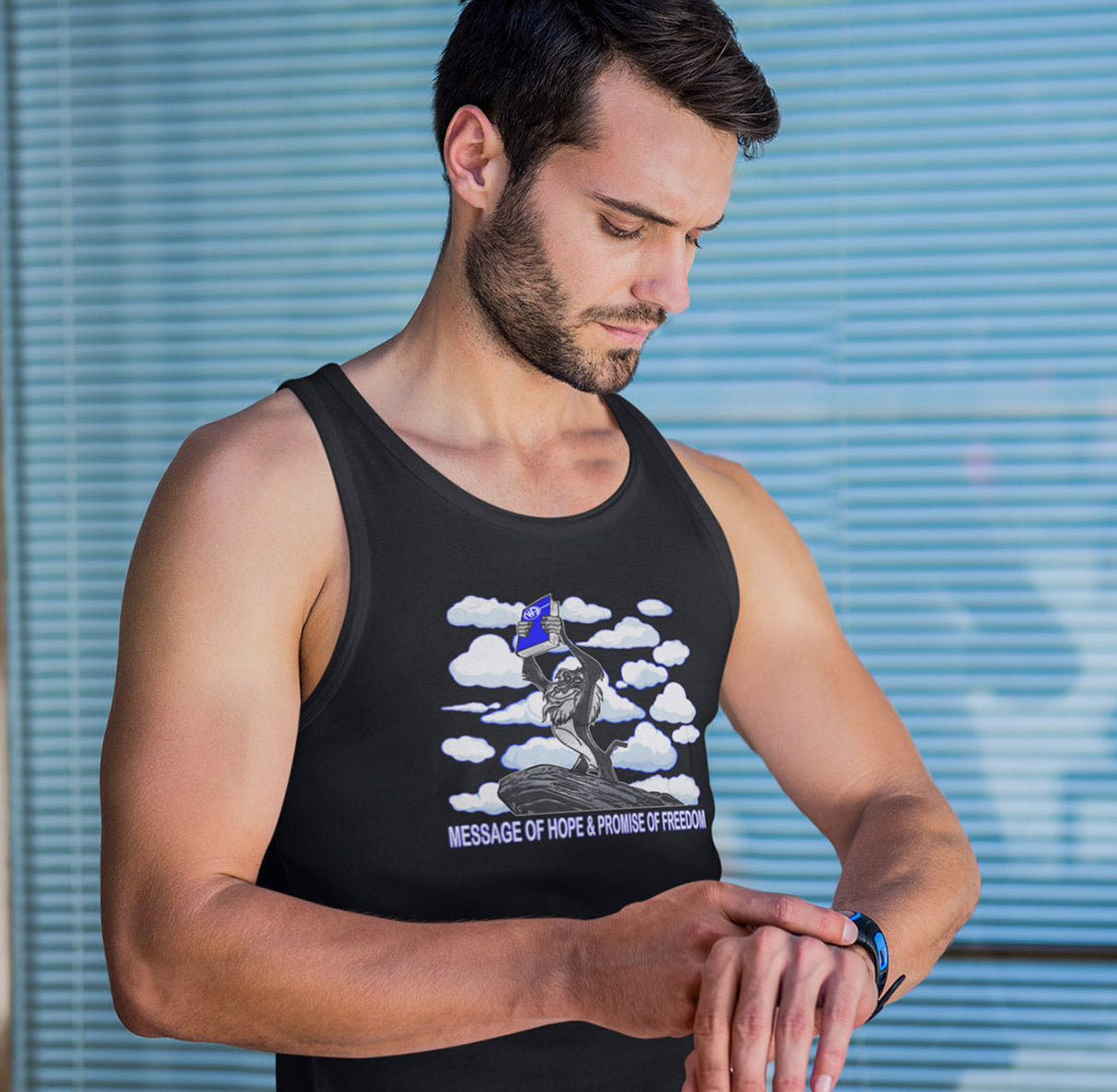 Rafiki The Messenger NA dtg Tank Top