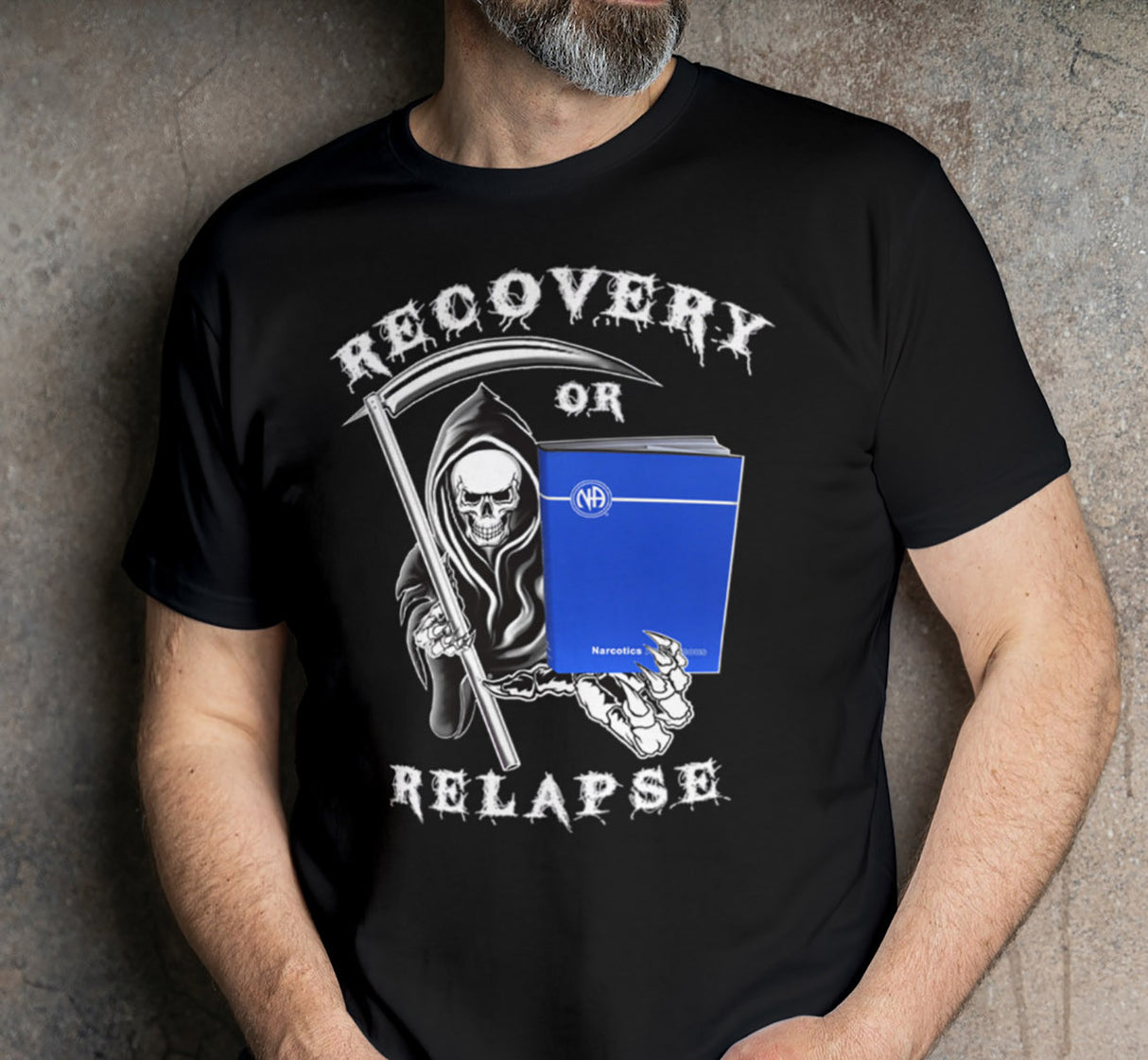 Recovery Or Relapse Reaper SS/LS Tee