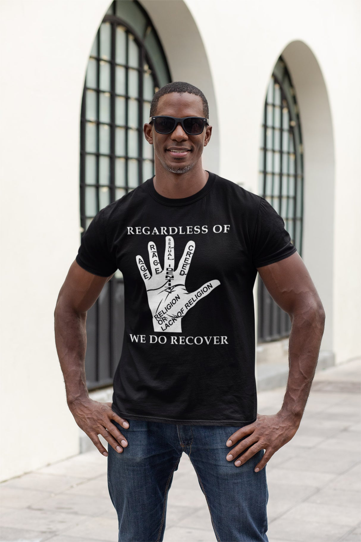 Regardless Of - We Do Recover dtg Tee