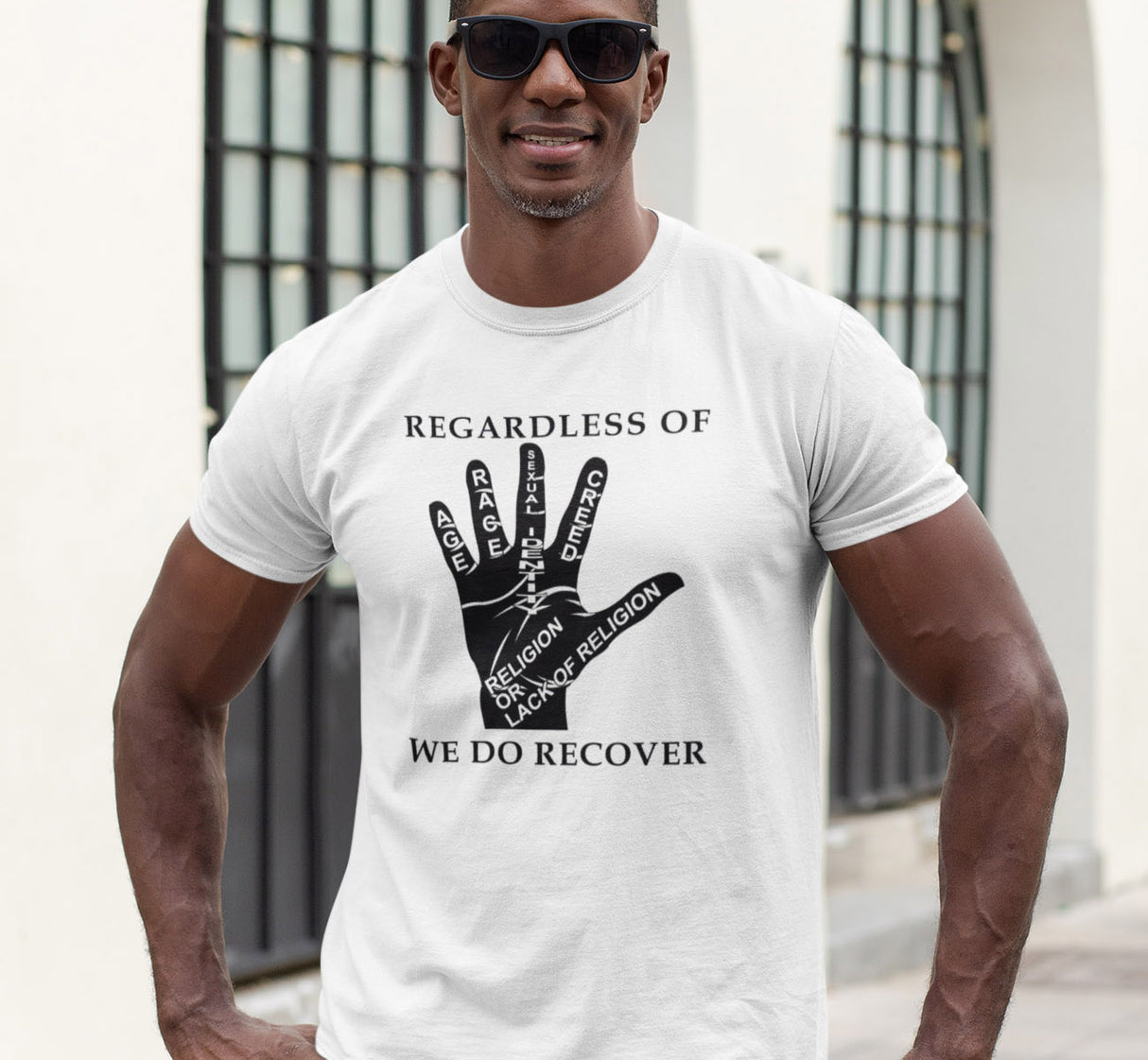 Regardless Of - We Do Recover dtg Tee