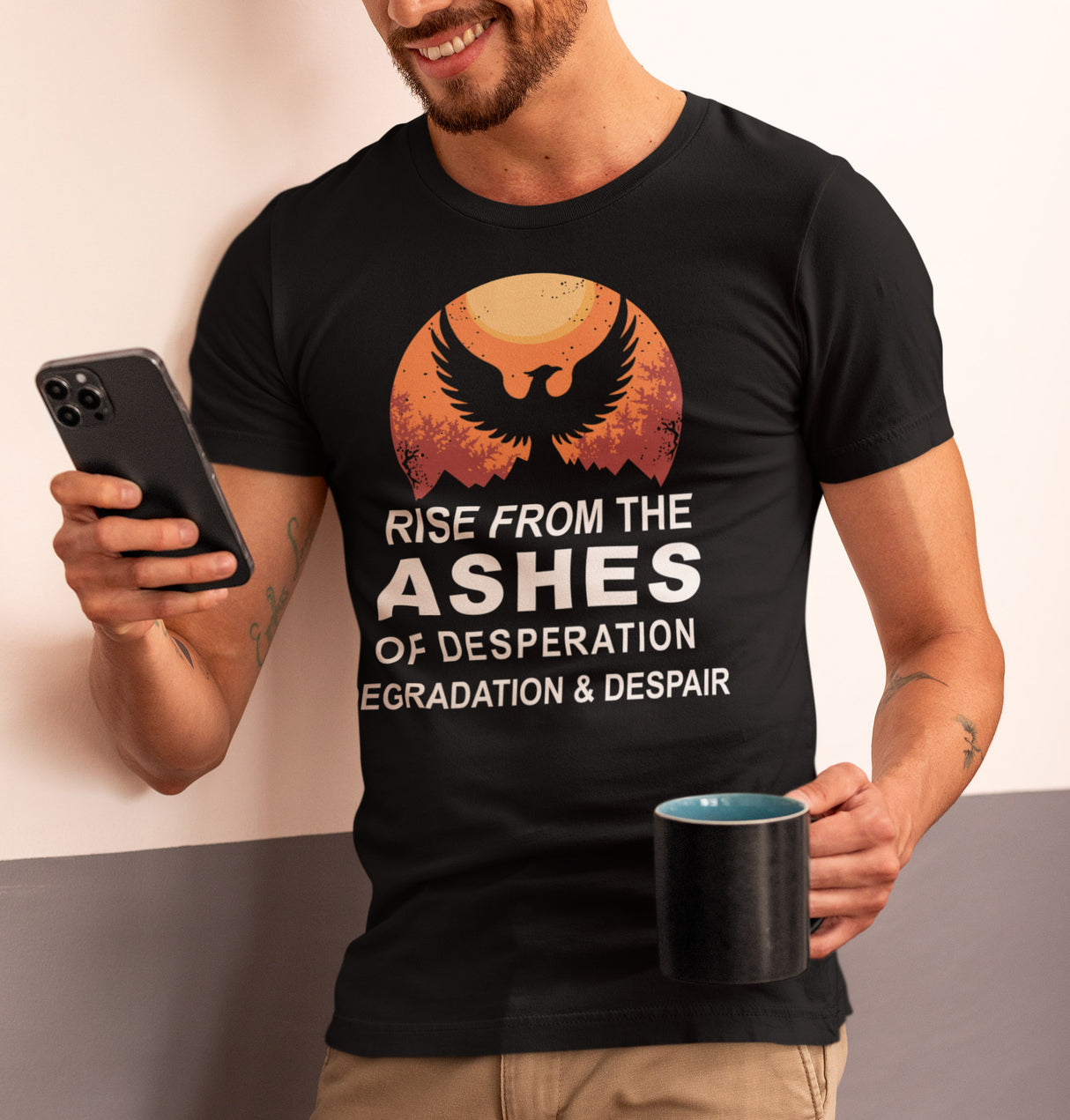 Rise Above V.1 dtg Tee