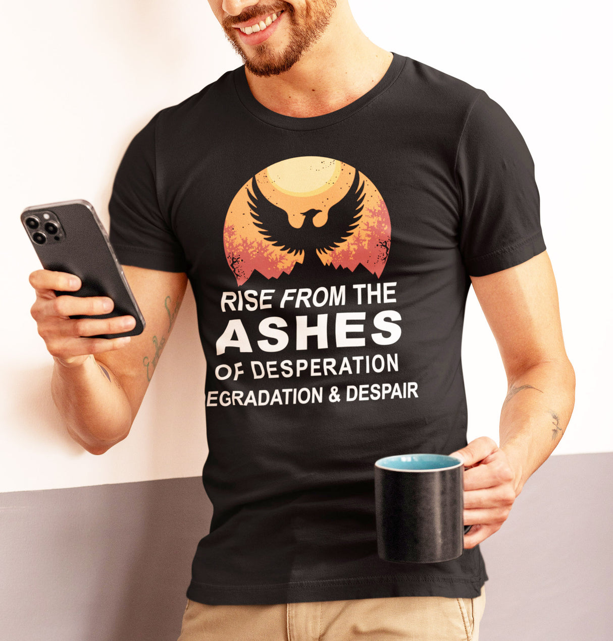 Rise Above V.1 dtg Tee