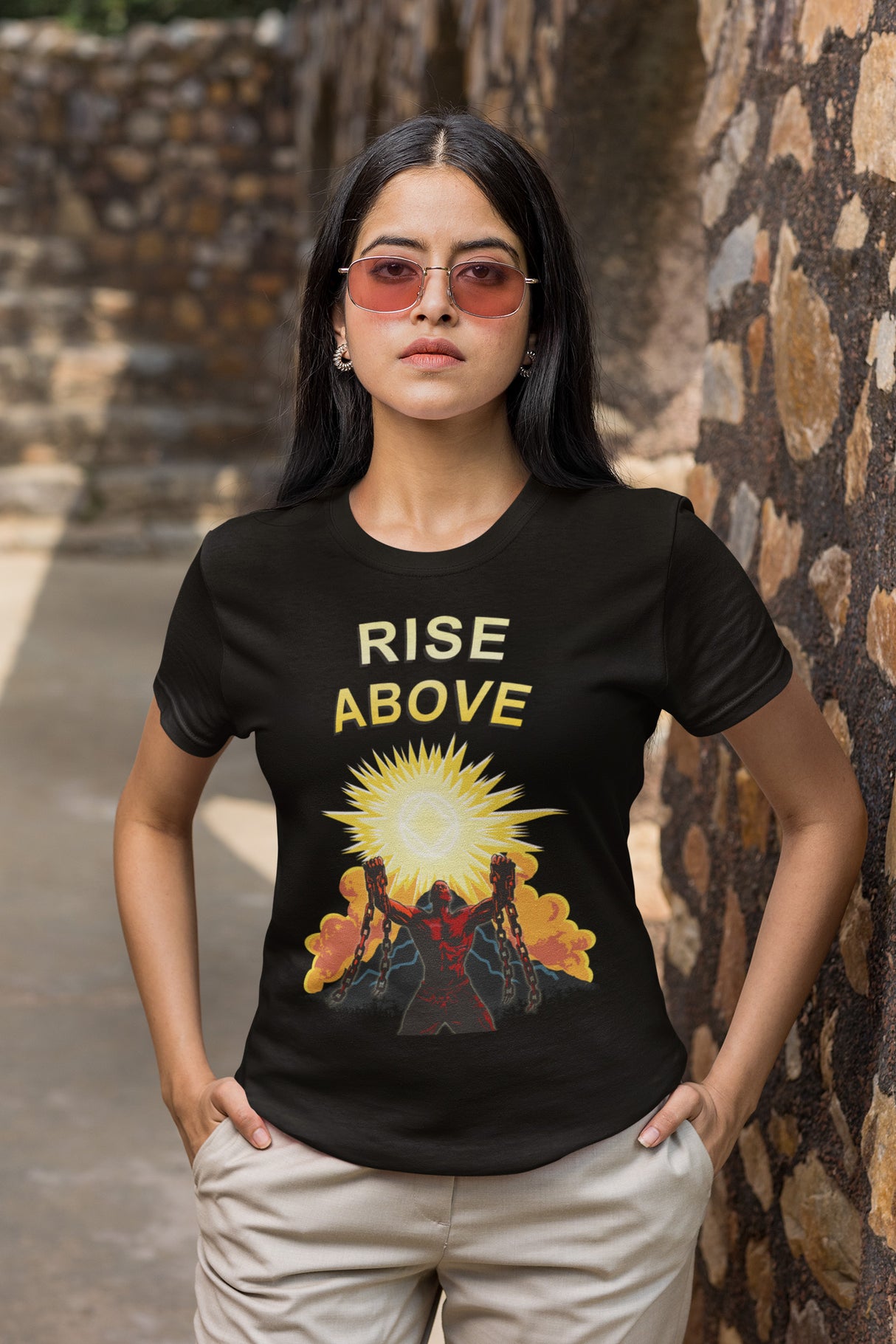 ldTs- Rise Above V.2 Women's Tee