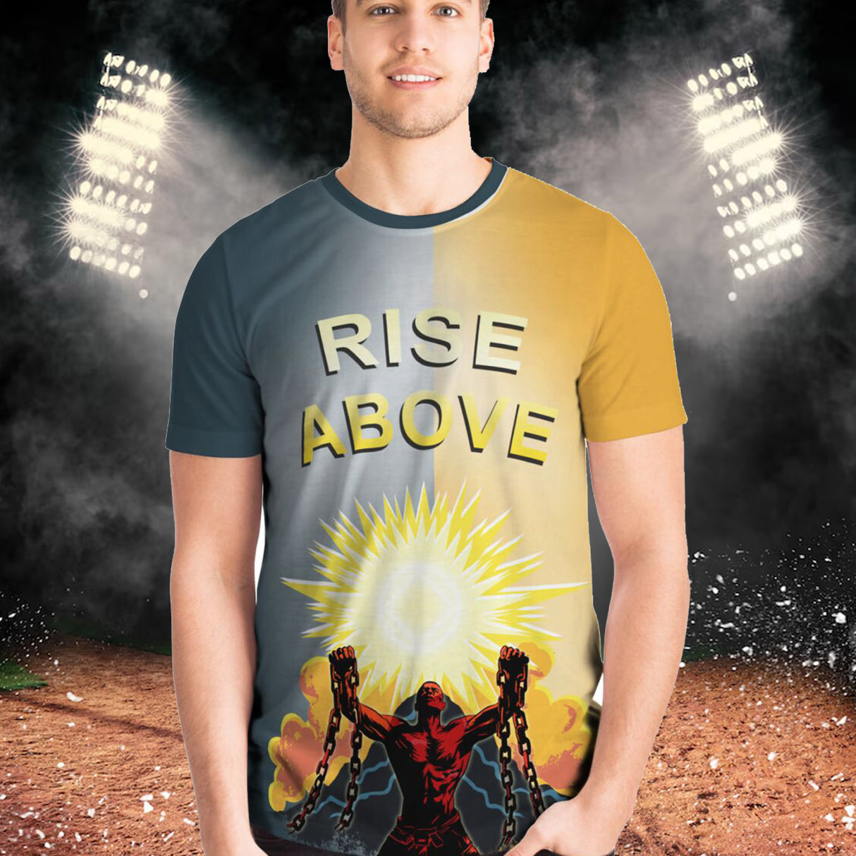 Rise Above AOP T-shirts