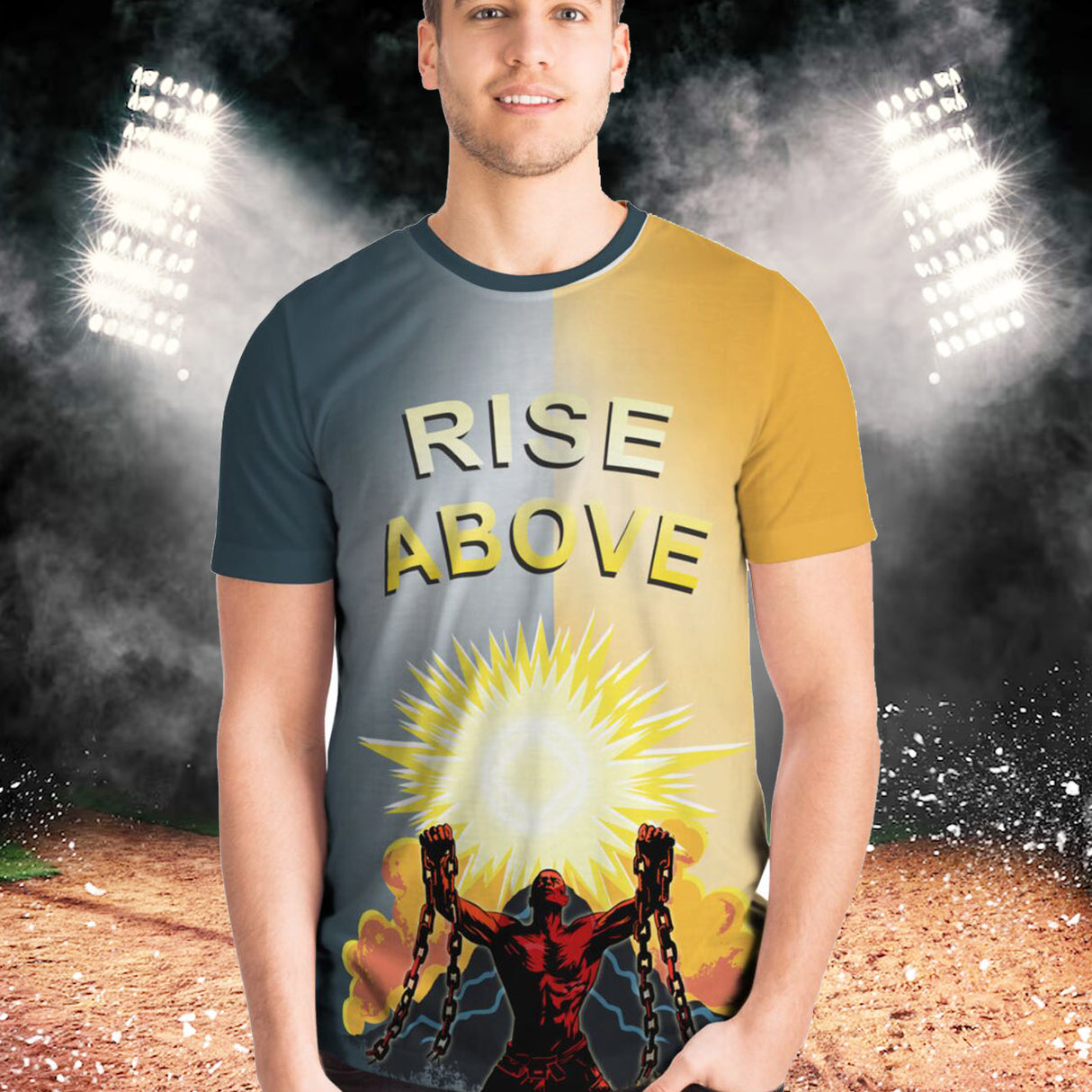 Rise Above AOP T-shirts