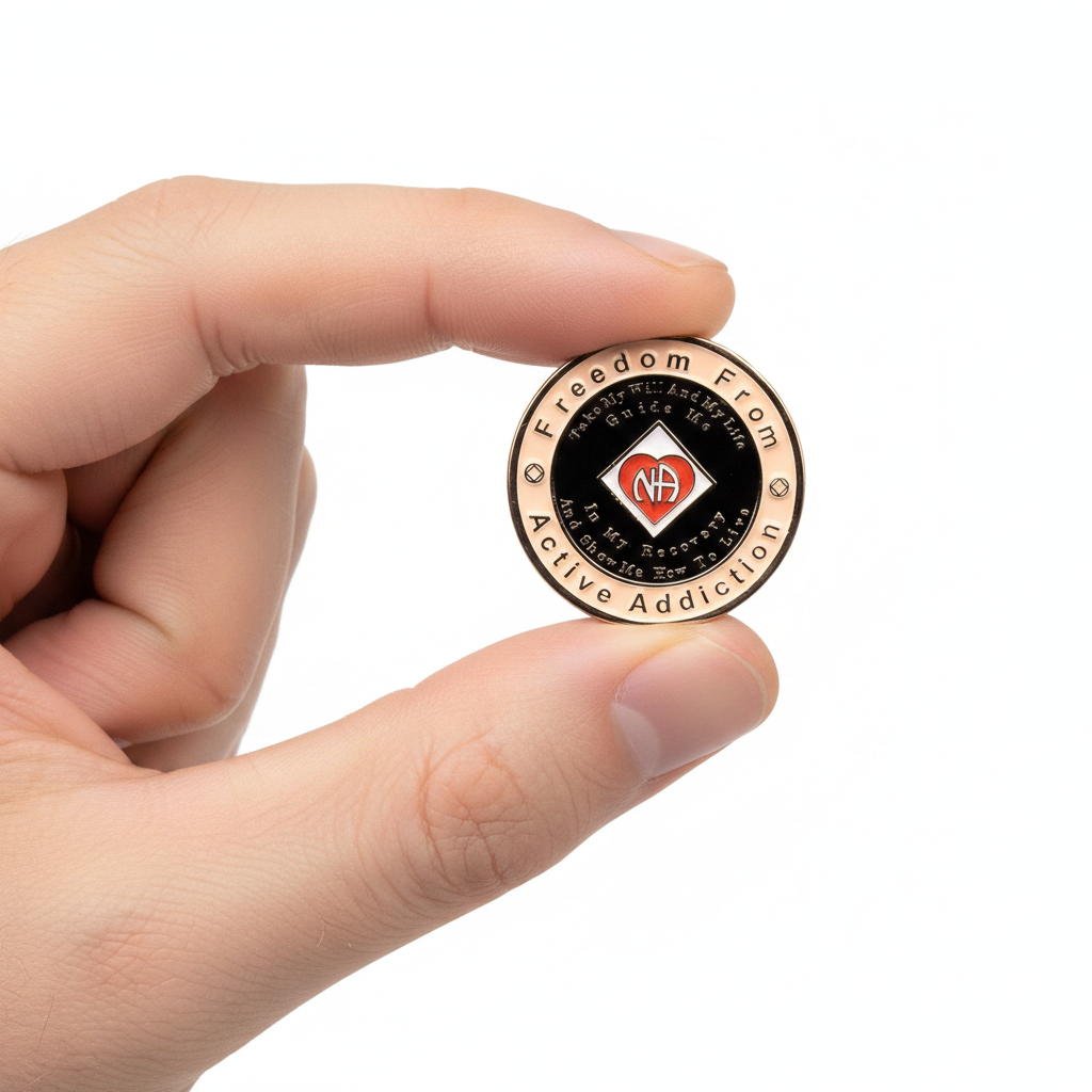 Recovery Medallion - Pink 1-50Yr