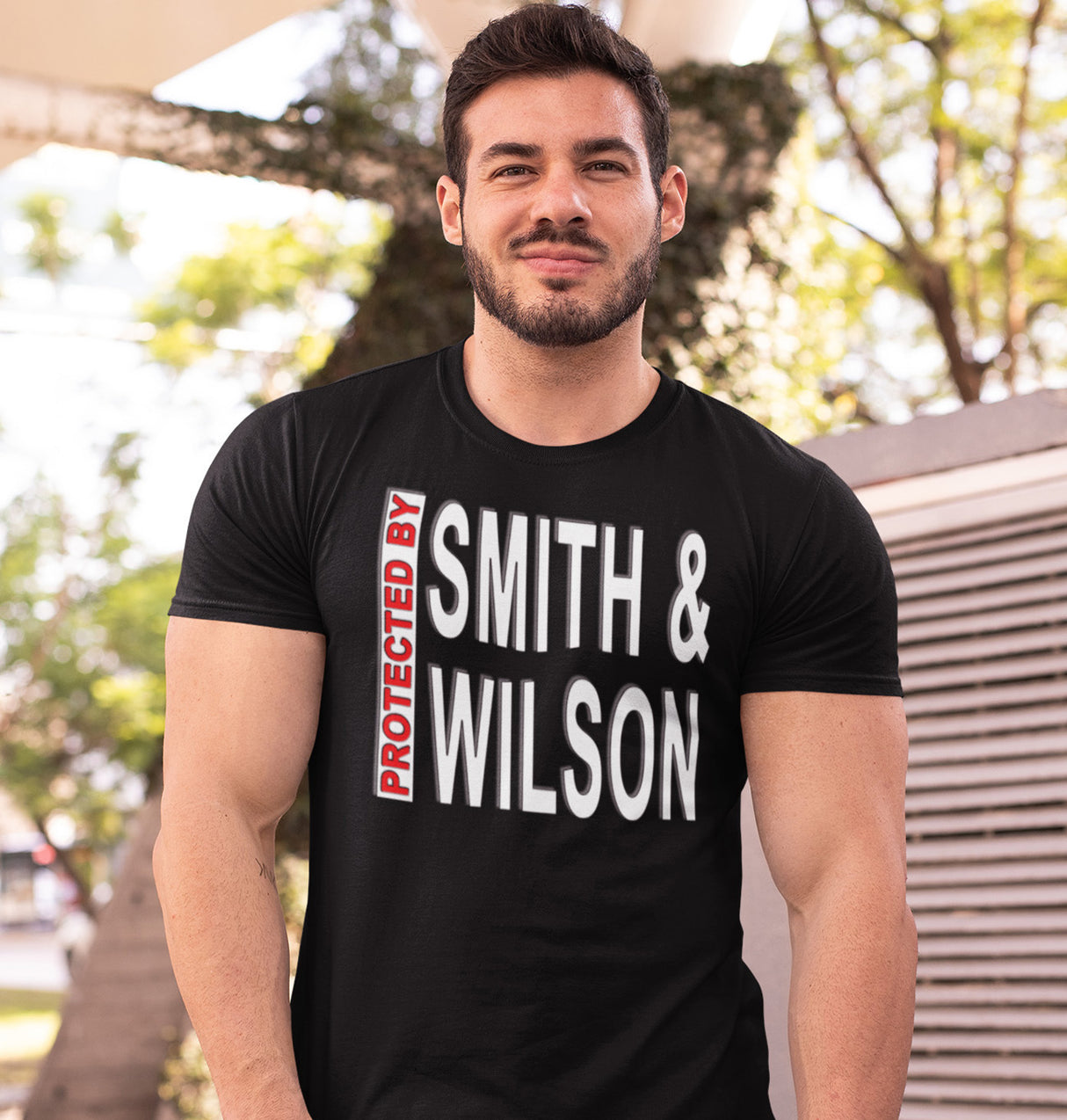 Protected By Smith & Wilson AA dtg Tee