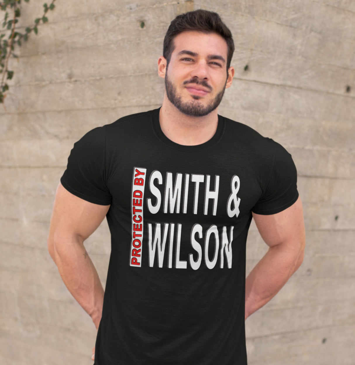 Protected By Smith & Wilson AA dtg Tee