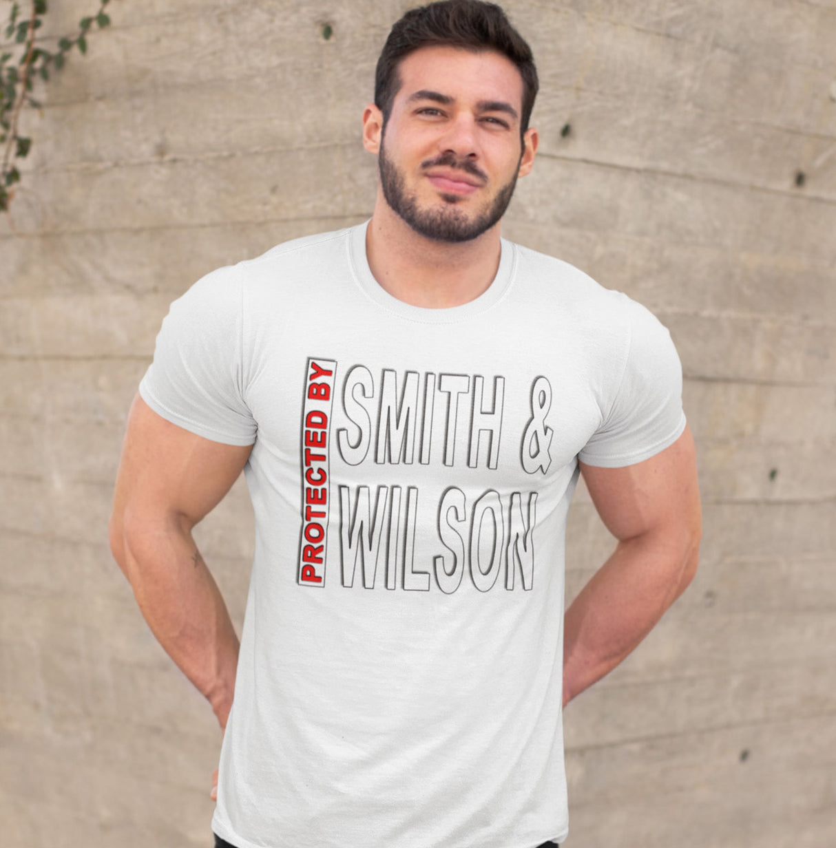 Protected By Smith & Wilson AA dtg Tee