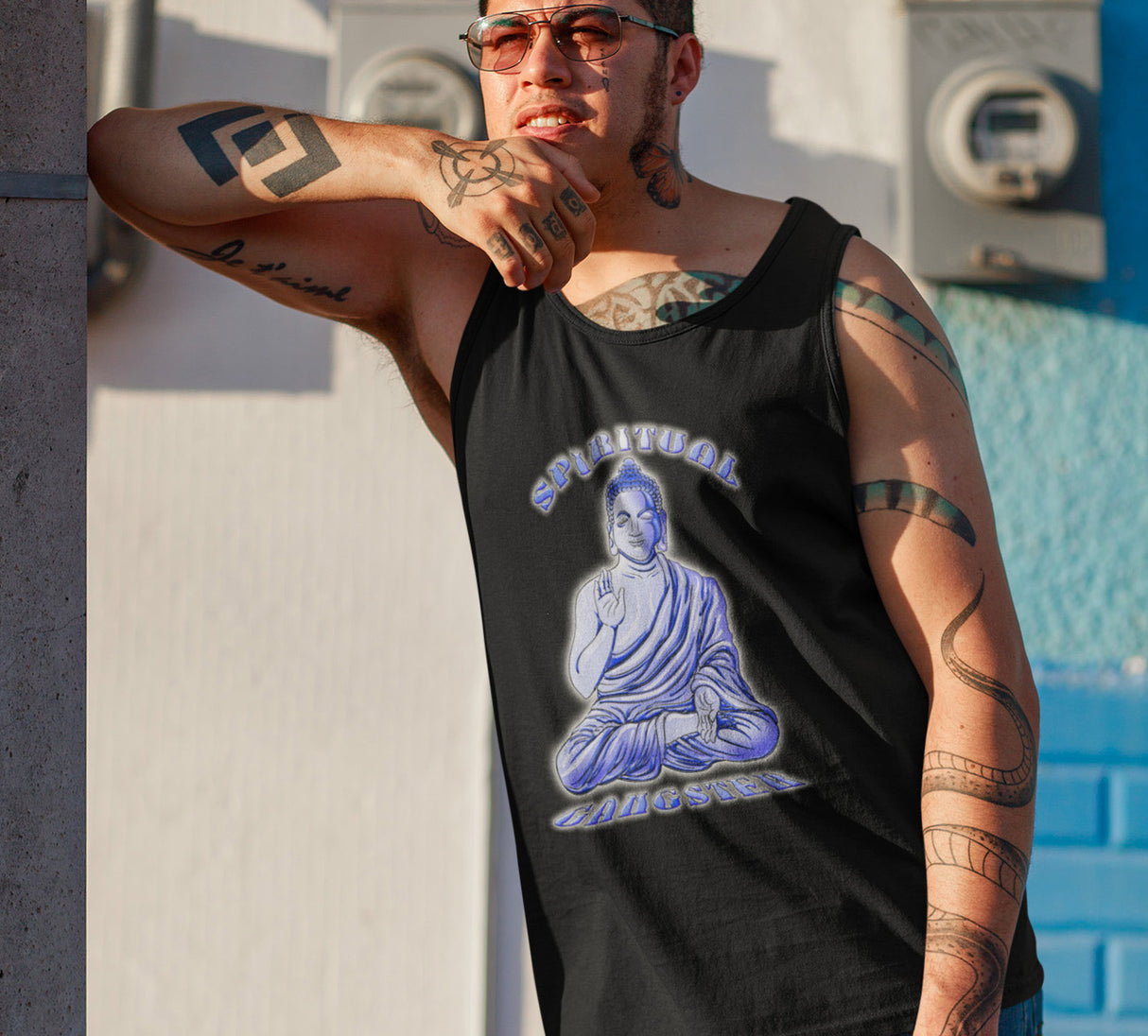 Spiritual Gangster dtg Tank Top