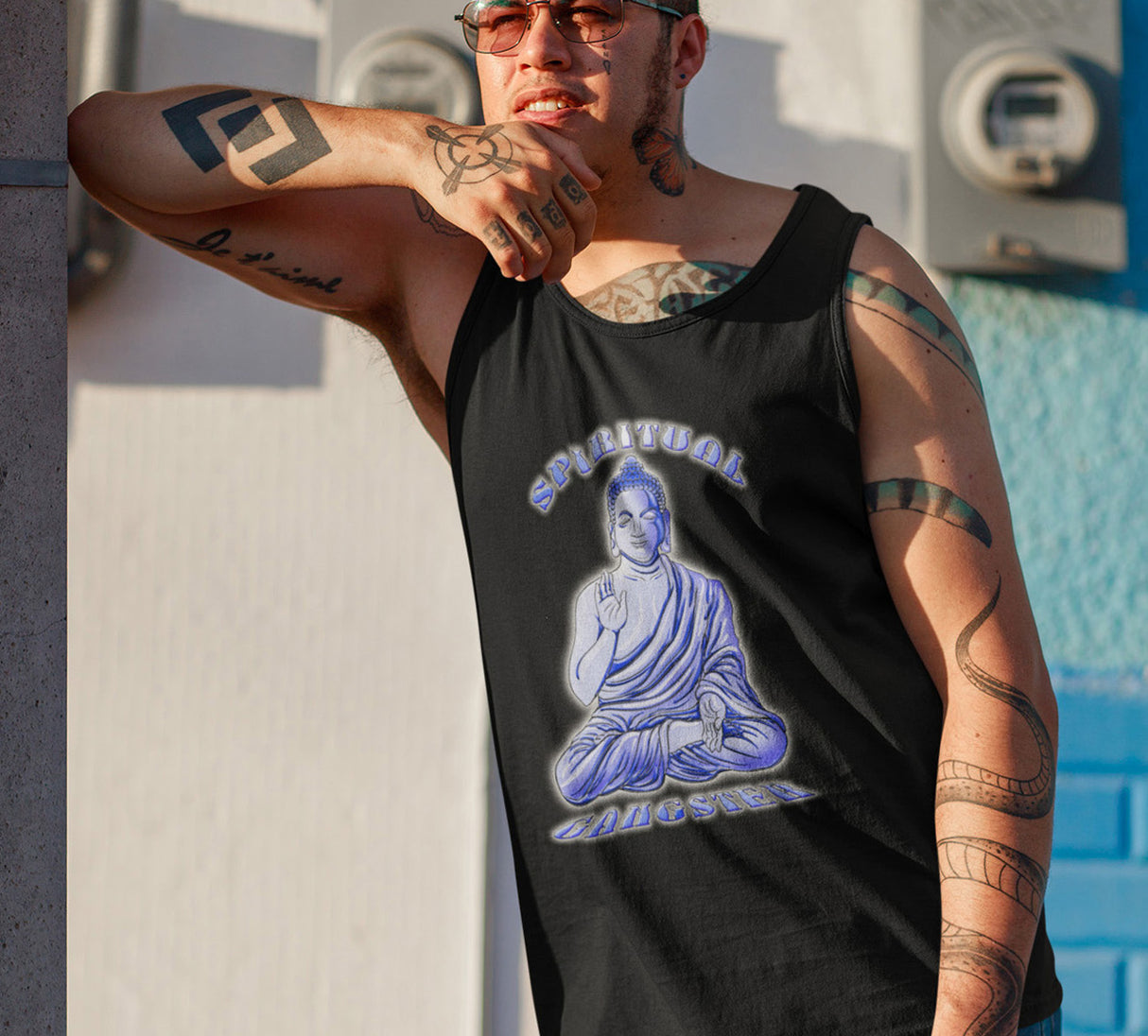 Spiritual Gangster dtg Tank Top