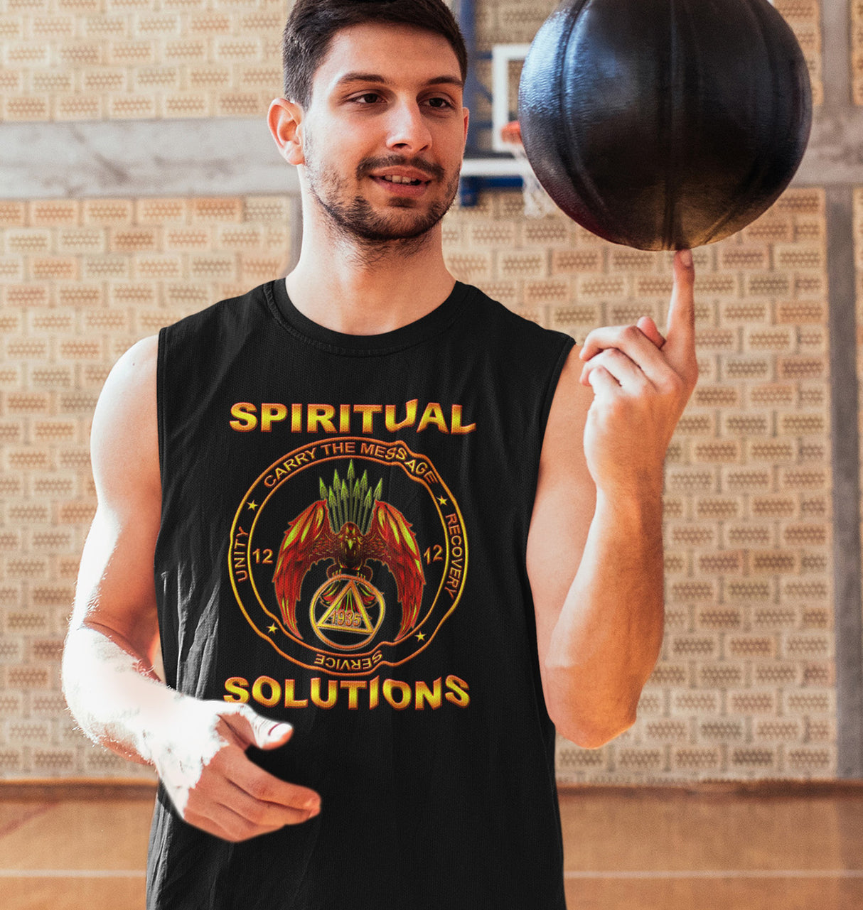 AA Spiritual Solutions dtg Tank Top