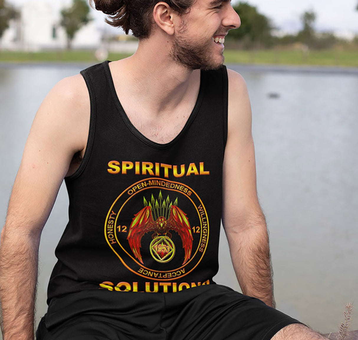 Spiritual Solutions V.2 NA dtg Tank Top