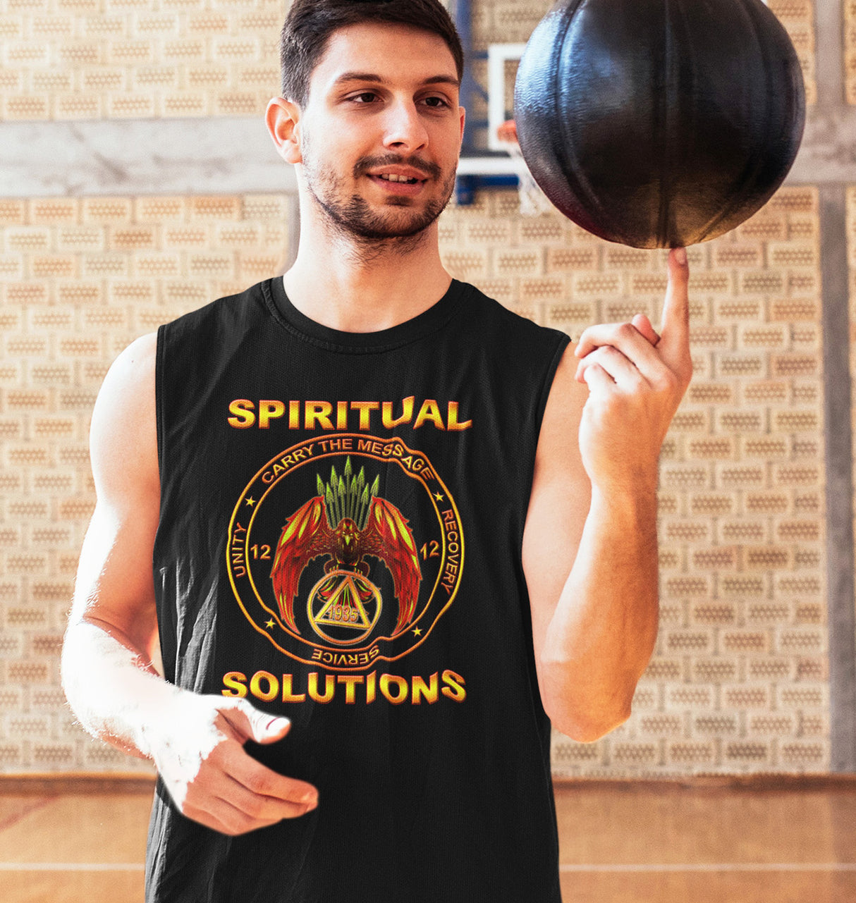 AA Spiritual Solutions dtg Tank Top