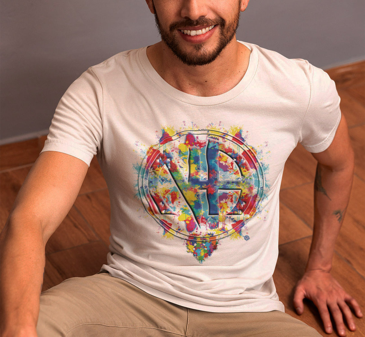 Splattered NA Symbol dtg Tee