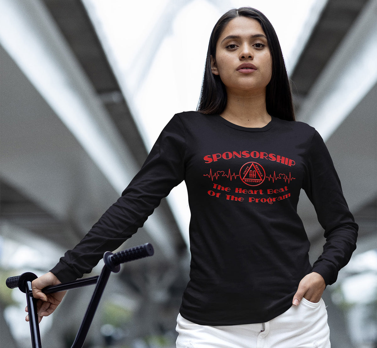 AA Sponsorship The Heartbeat SS/LS Tee