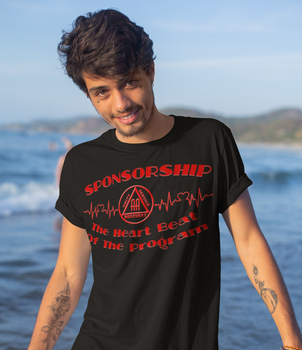 AA Sponsorship The Heartbeat SS/LS Tee