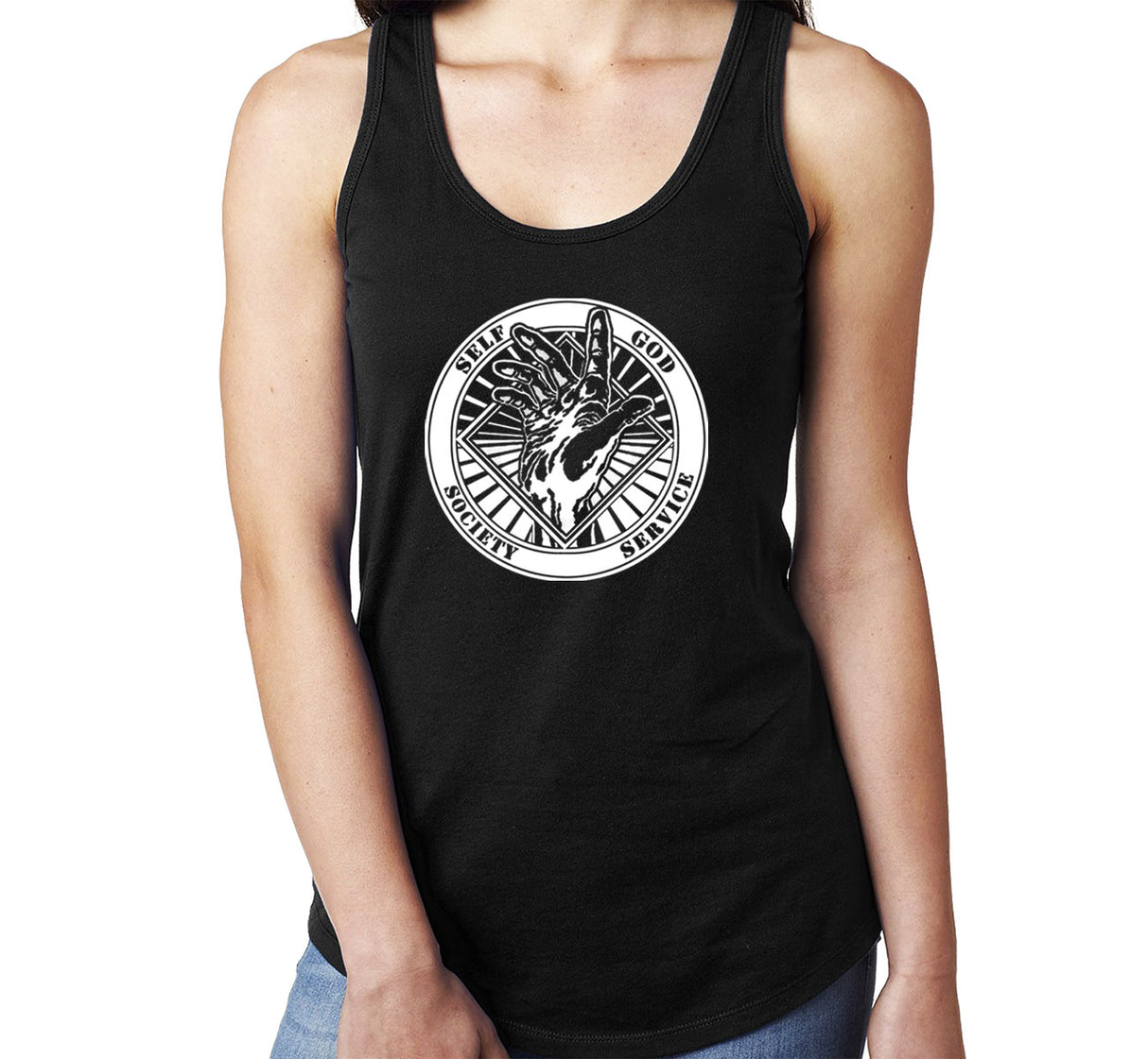 ltt- Strong Hand Ladies Tank Tops