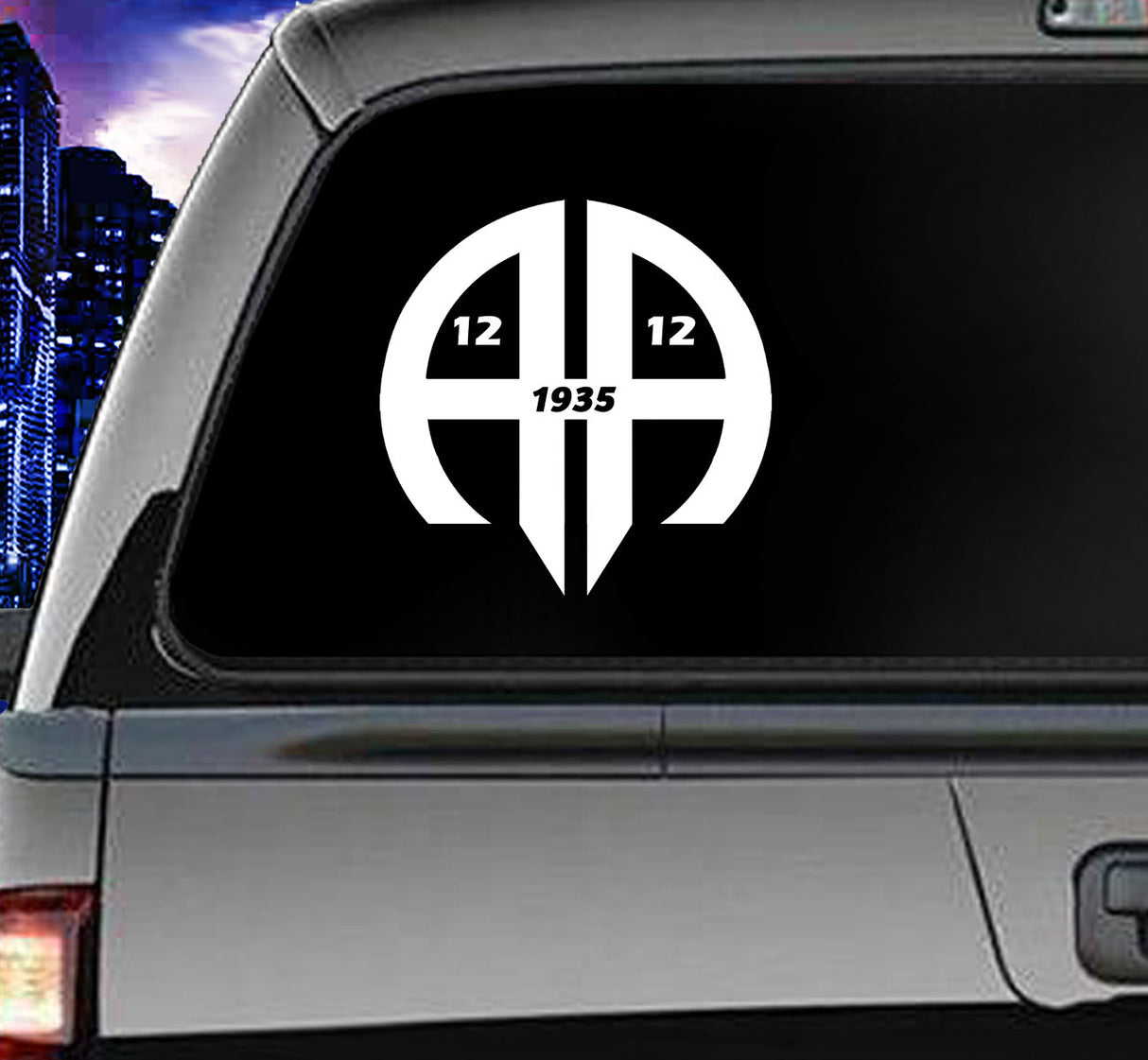 Win Decal - Stylized 1953 AA Symbol