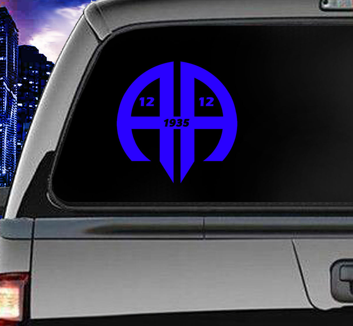 Win Decal - Stylized 1953 AA Symbol