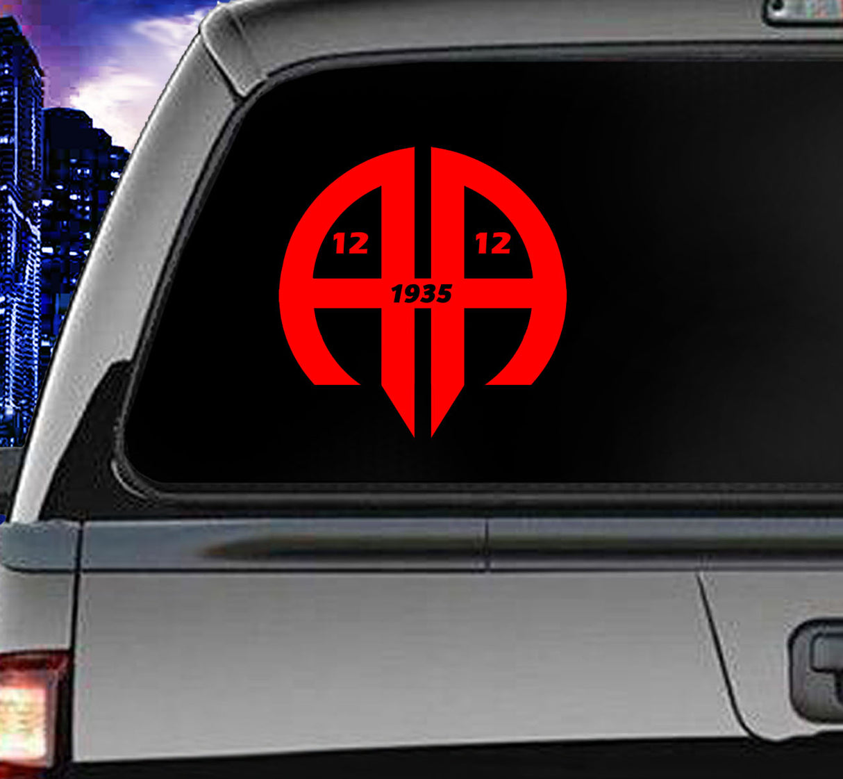 Win Decal - Stylized 1953 AA Symbol