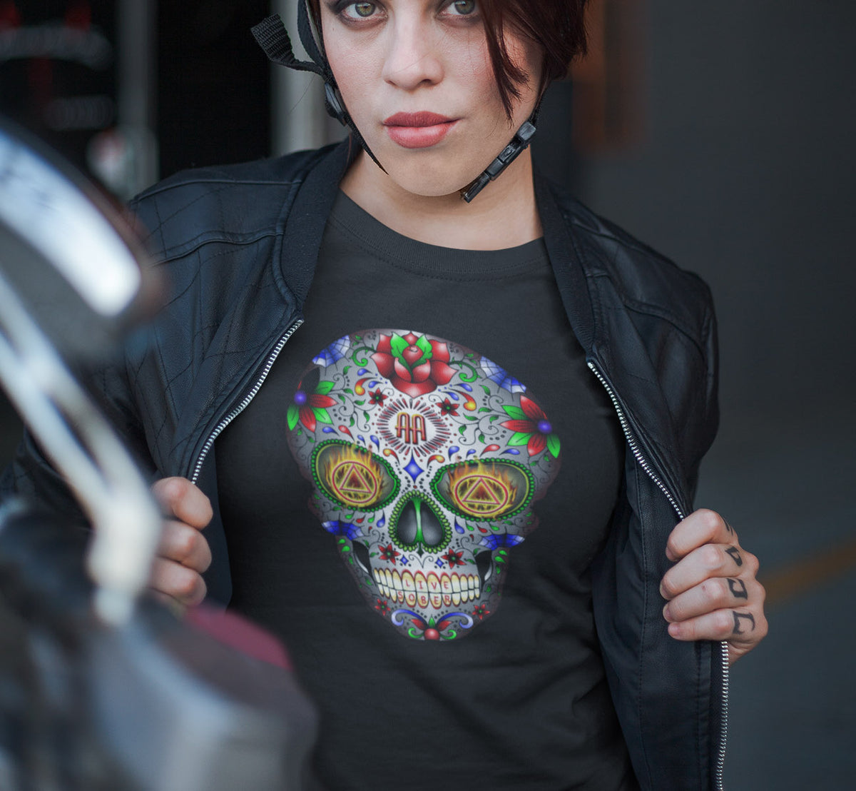 AA Sugar Skull V.2 SS/LS Tee