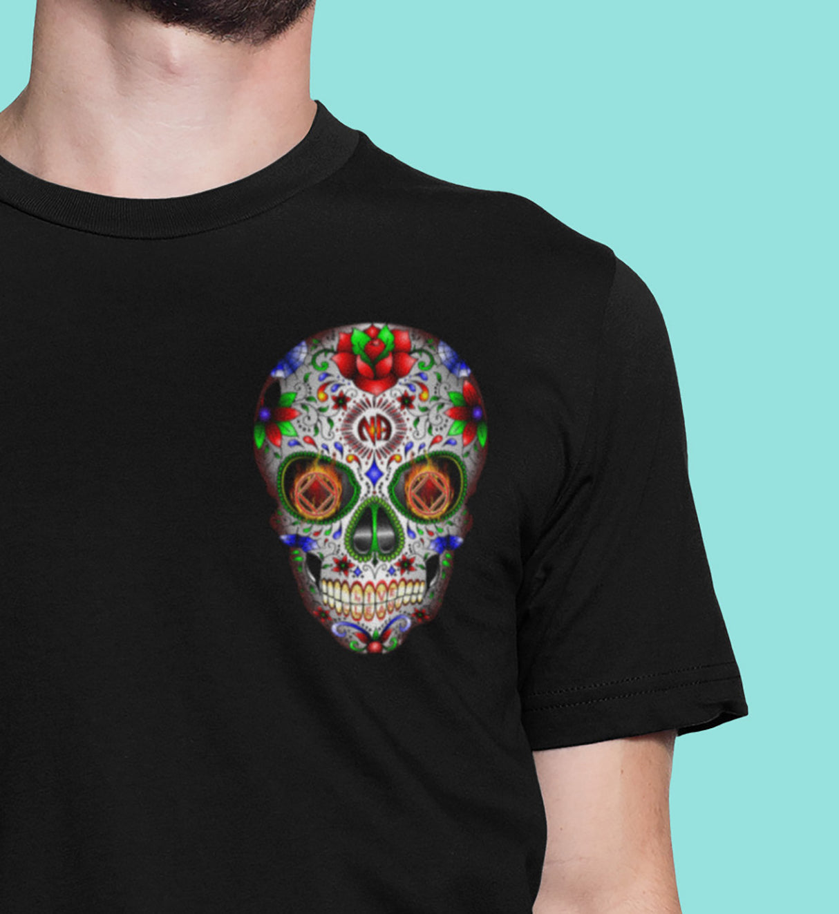 3" Sugar Skull Tee
