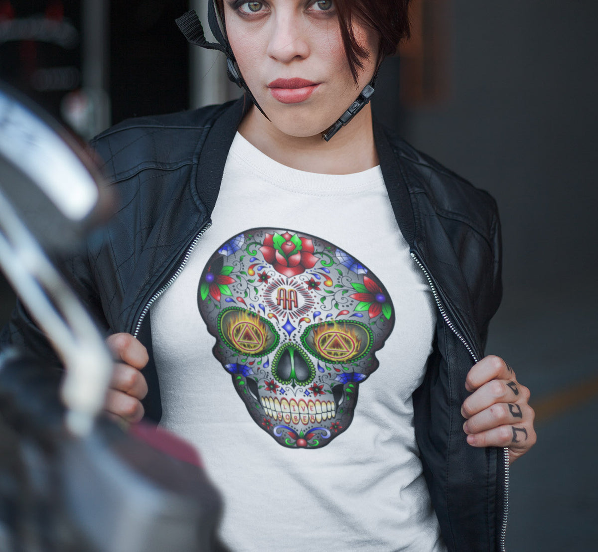 AA Sugar Skull V.2 SS/LS Tee