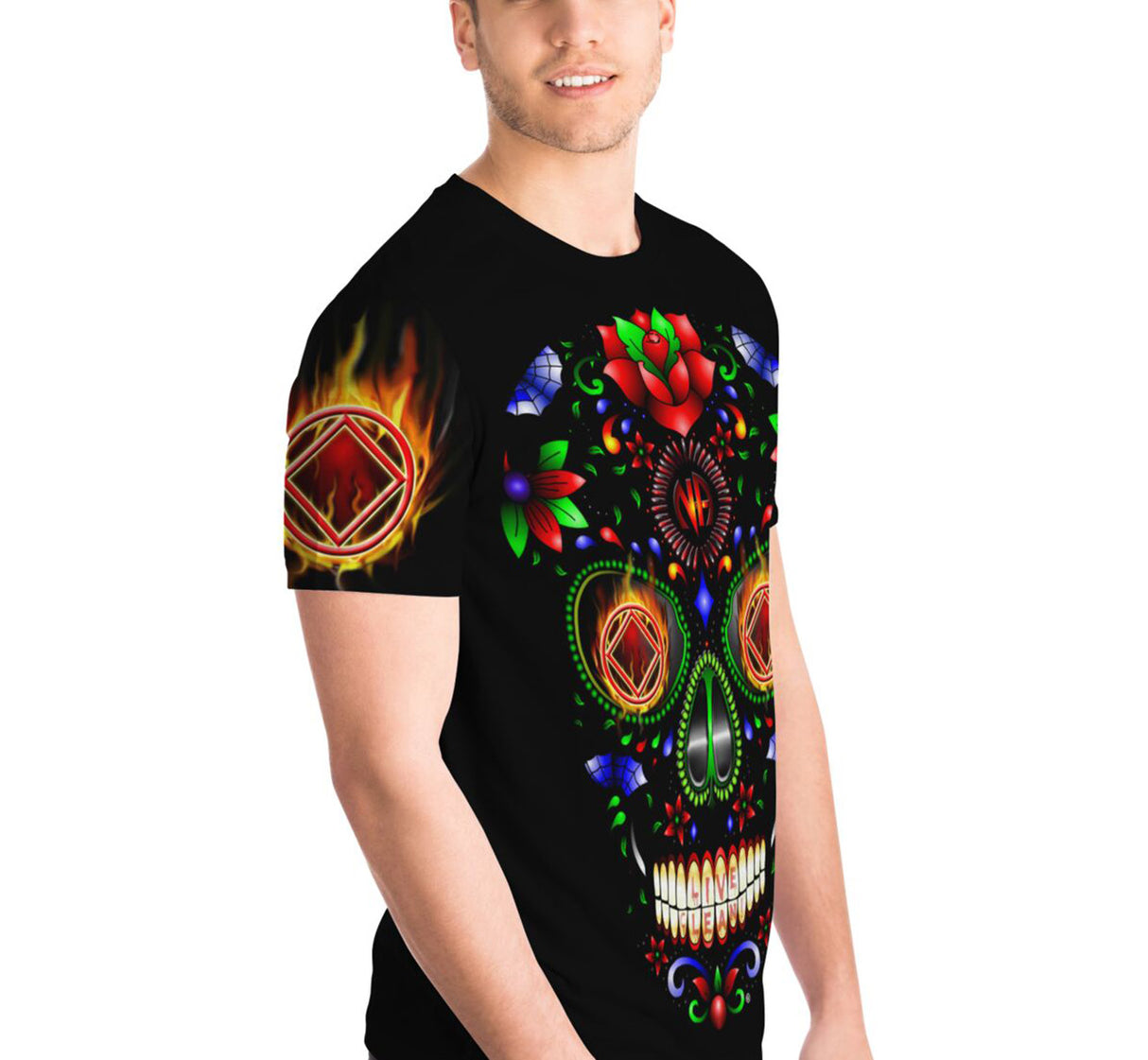 Sugar Skull 2 AOP T-shirts