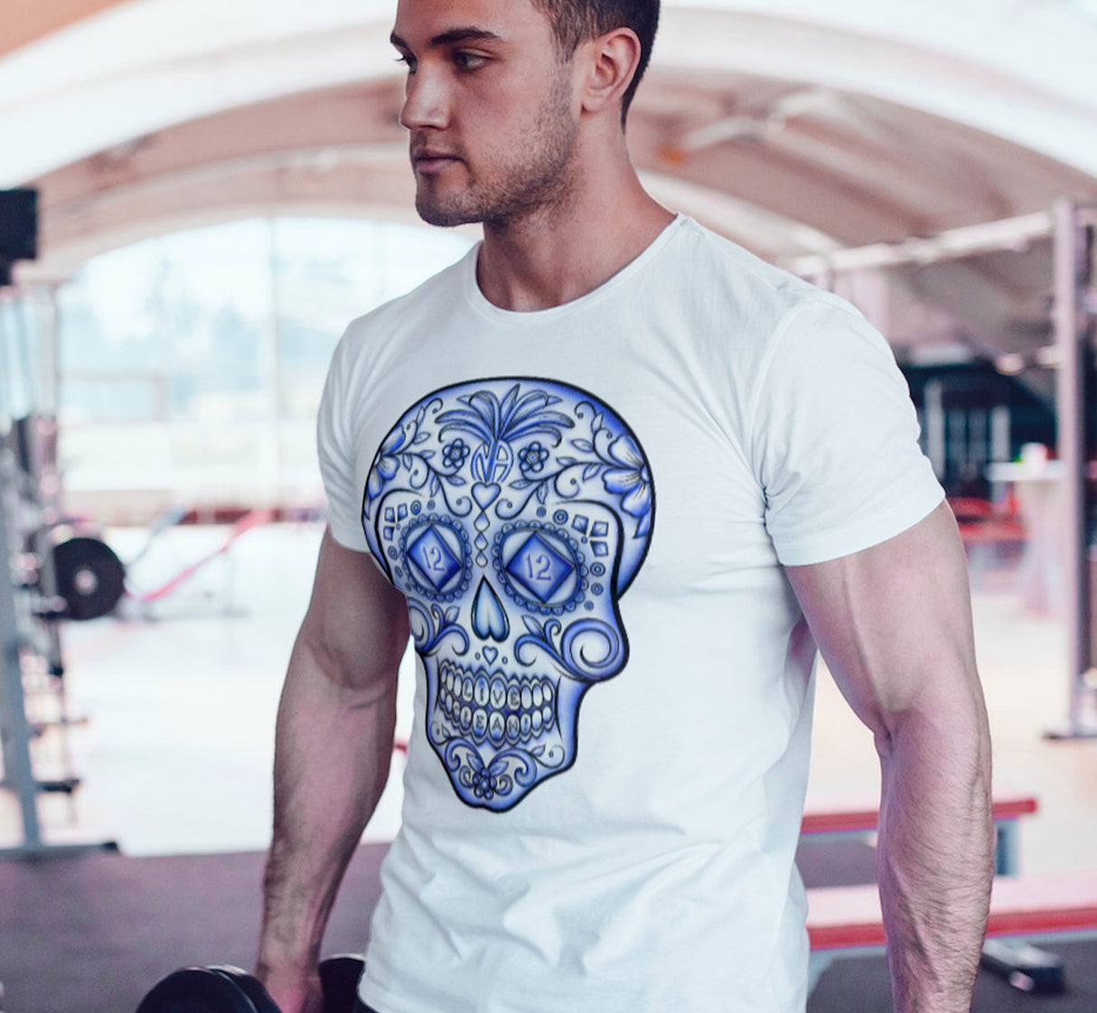 Sugar Skull Blue Life SS/LS Tee