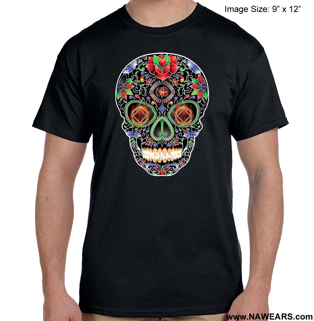 Sugar Skull Inverted SS/LS tee