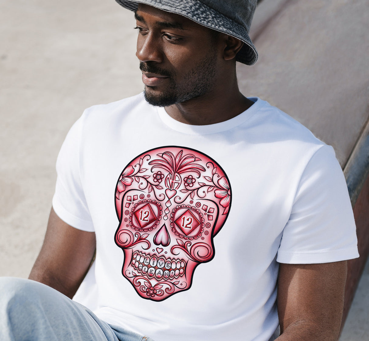 Sugar Skull Red Life SS/LS Tee