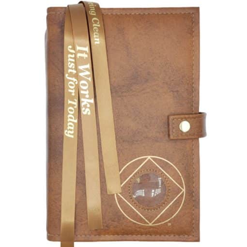 Cover-NA Triple Book Cover with NA Symbol and Coin Holder