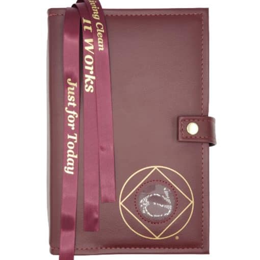 Cover-NA Triple Book Cover with NA Symbol and Coin Holder