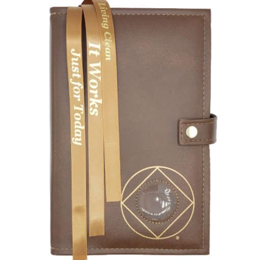 Cover-NA Triple Book Cover with NA Symbol and Coin Holder